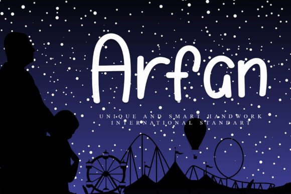 Arfan Display Font for Elegant Web Design and Brand Identity