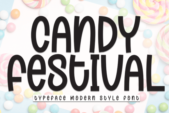 Candy Festival: A Handwritten Font for Cheerful Branding