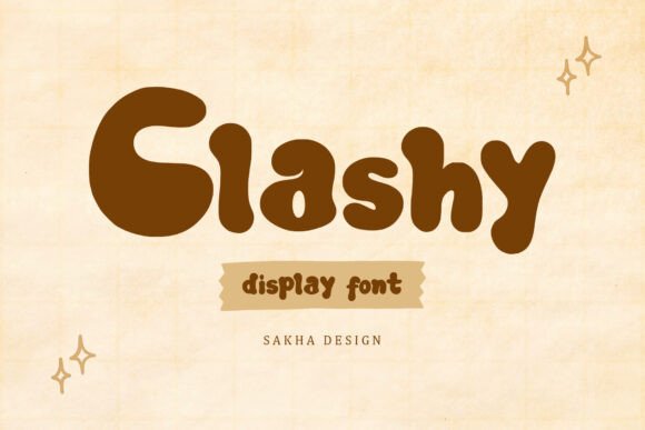 Clashy Display Font for Campaign Headlines That Stop the Scroll