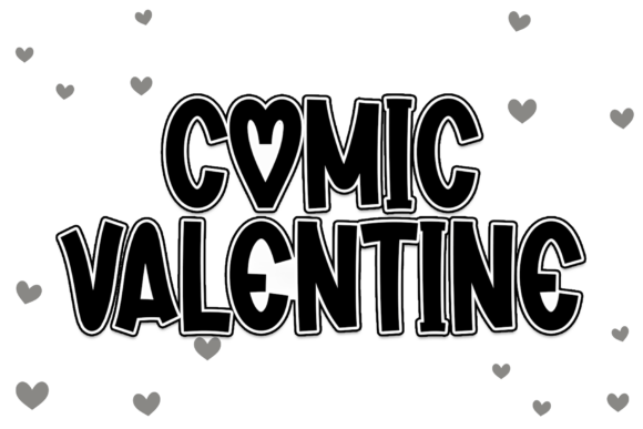 Comic Valentine: A Handwritten Font for Small Business Branding