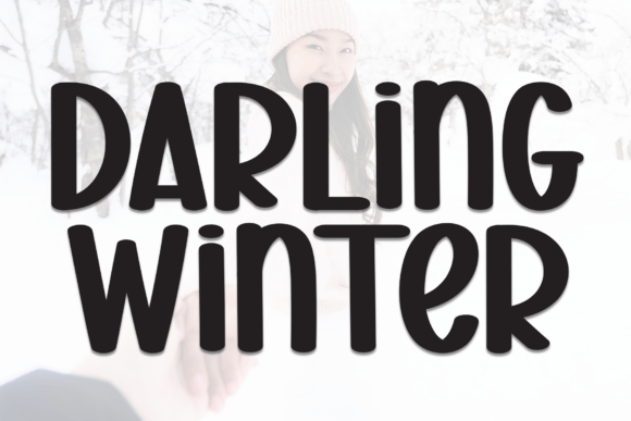 Darling Winter Brings Playful Elegance to Editorial Design