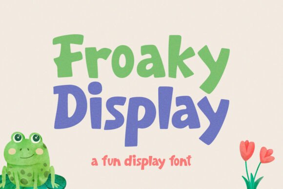 Froaky Review: A Playful Display Font for Creative Projects