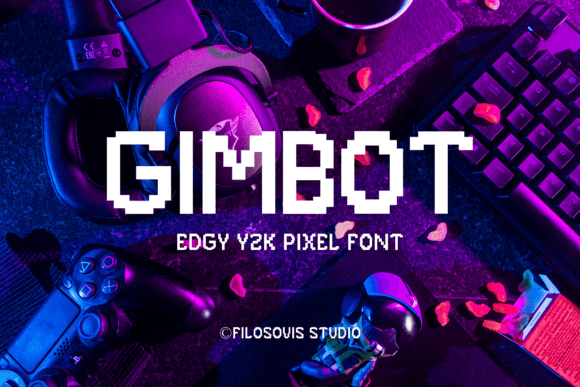 Gimbot Font Brings Character to Editorial and Creative Layouts