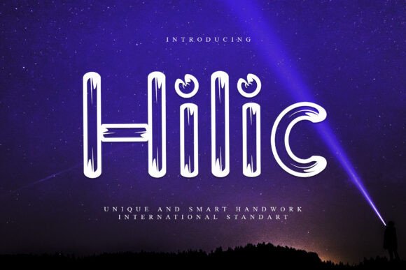 Hilic Font for Editorial Design and Elegant Publishing Layouts