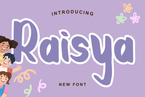 Raisya: A Charming Display Font for Small Business Branding