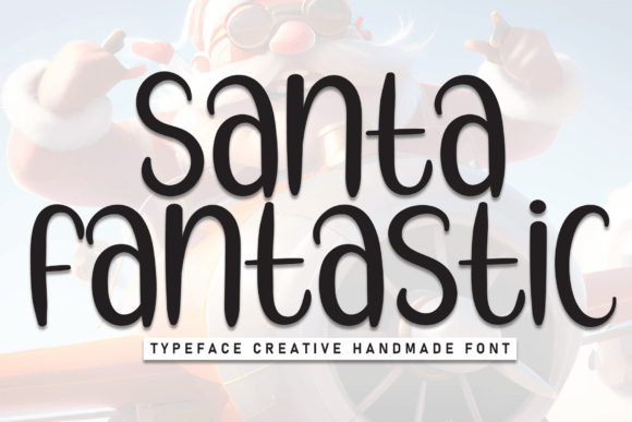 Santa Fantastic: A Handwritten Display Font for Warm Brand Identities