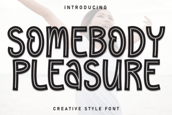 Somebody Pleasure: A Handwritten Display Font for Charming Web Designs