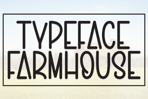 Typeface Farmhouse: A Handwritten Display Font for Warm Brand Identities