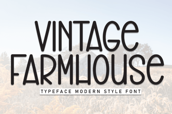 Vintage Farmhouse Display Font for Marketing Campaigns That Captivate