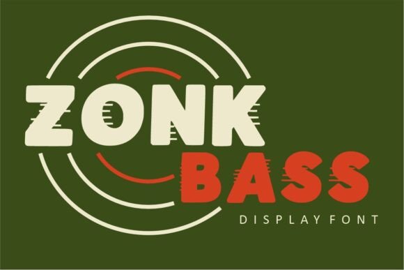 Zonk Bass: A Bold Display Font for Business Branding and Headlines